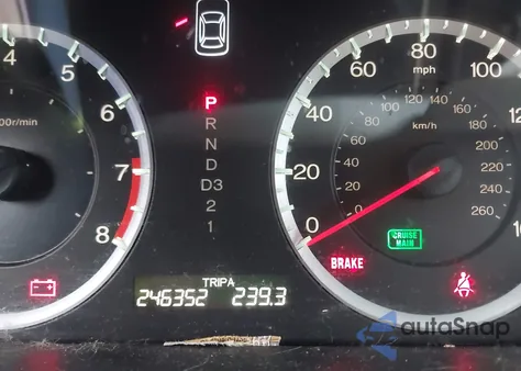 2009 Honda Accord 2.4 Lx-P z USA, uszkodzony, nr VIN 1HGCP264X9A184533